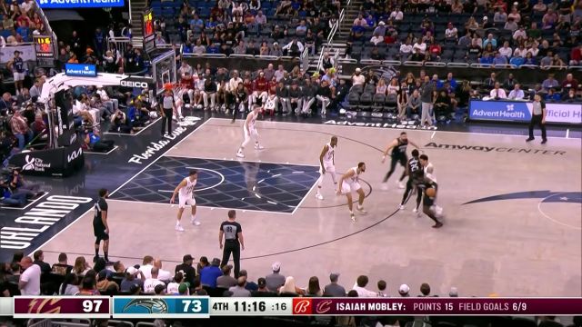 【2023年04月07日 骑士vs魔术集锦】快刀斩乱麻！哈里斯击地妙传助攻斯库布单臂暴扣