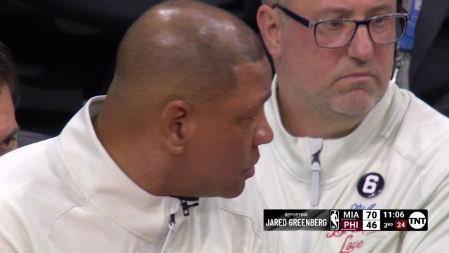 【2023年04月07日】NBA常规赛：热火vs76人第3节英文原声回放