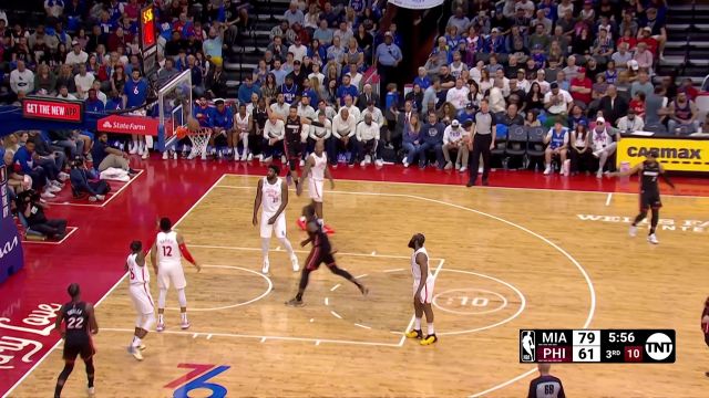 【2023年04月07日 热火vs76人集锦】巴特勒vs76人集锦 全场24分 第三节独砍14分收比赛