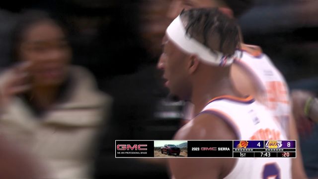 【2023年04月08日】太阳vs湖人第1节中文解说回放