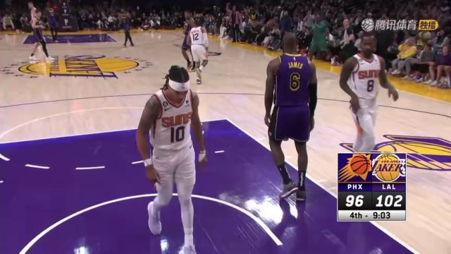 【2023年04月08日】太阳vs湖人第4节英文原声回放