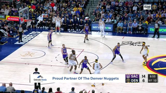 【2023年04月10日】国王vs掘金第1节英文原声回放