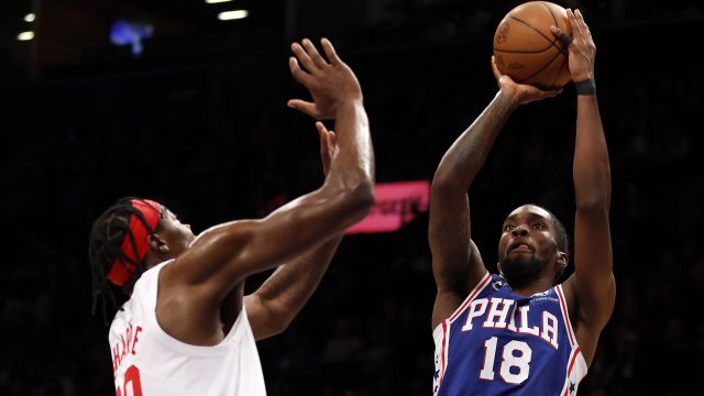 【2023年04月10日 76人vs篮网集锦】76人vs篮网精华回放 7人得分上双76人完胜篮网