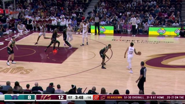 【2023年04月10日 黄蜂vs骑士集锦】专治各种花里胡哨！米凯卢克眼疾手快抢断后快攻反击飘逸上篮