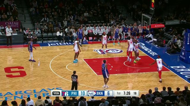 【2023年04月10日 76人vs篮网集锦】米尔顿vs篮网集锦 全场20+8带队大胜篮网