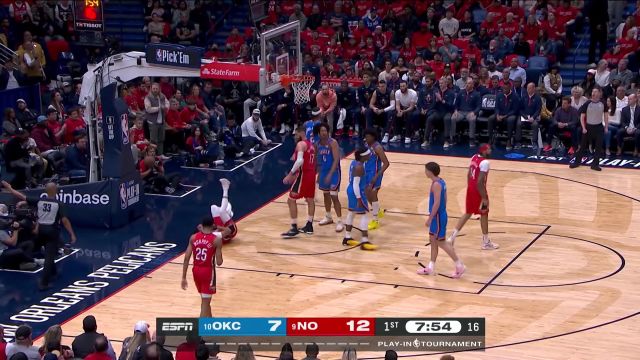 【2023年04月13日 雷霆vs鹈鹕集锦】简简单单就能过掉我？亚历山大后方奇袭血帽麦科勒姆