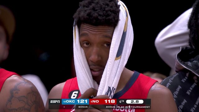 【2023年04月13日 雷霆vs鹈鹕集锦】成长的代价！赫伯特-琼斯发球失误直接出界葬送最后希望