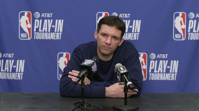 【2023年04月15日】雷霆vs森林狼 赛后新闻发布会