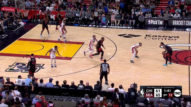 【2023年04月15日 公牛vs热火集锦】四面八方皆是敌！帕威无视防守超强投射一展个人实力