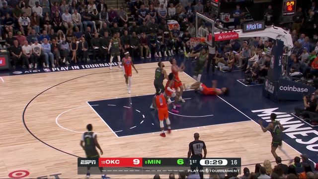 【2023年04月15日 雷霆vs森林狼集锦】生死战必须硬起来！唐斯统治油漆区篮下连连取分