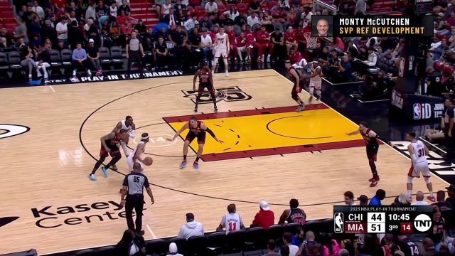 【2023年04月15日 公牛vs热火集锦】我的主场我做主 巴特勒强势2+1彰显大将之风