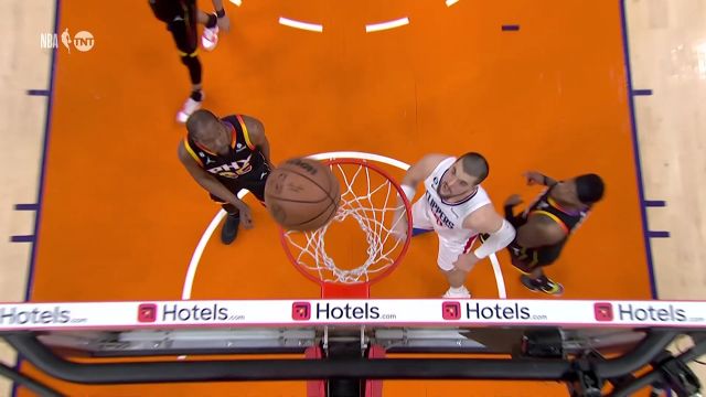 【2023年04月17日 快船vs太阳集锦】极致的高难度！ 莱昂纳德发动快攻造成2+1