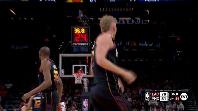 【2023年04月17日 快船vs太阳集锦】进攻传球样样行 杜兰特妙传兰代尔轻取两分