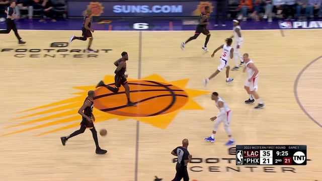 【2023年04月17日 快船vs太阳集锦】终于有得分入账！ 杜兰特急停中投空心入网