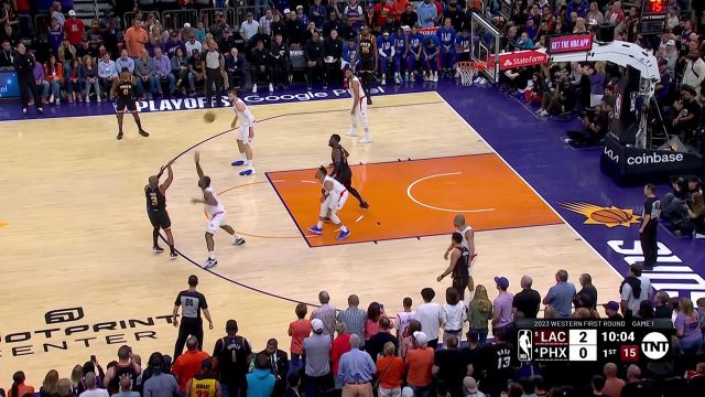 【2023年04月17日 快船vs太阳集锦】开场之后来一个下马威！ 艾顿双手大力扣篮仿佛要把篮筐拉下来