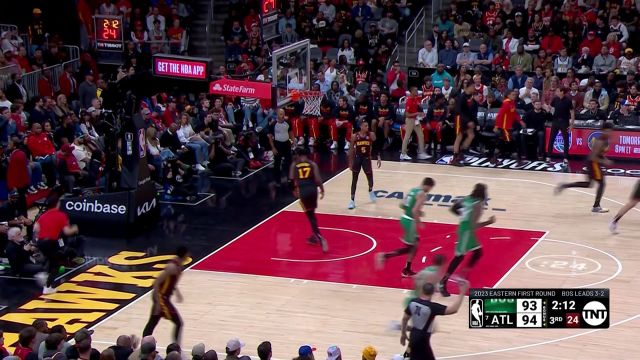 【2023年04月28日 凯尔特人vs老鹰集锦】火力不减！塔图姆突破妙传布罗格登三分蓄力