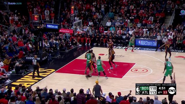 【2023年04月28日 凯尔特人vs老鹰集锦】一波流！绿军打出18-7的超级攻击波直接带走老鹰