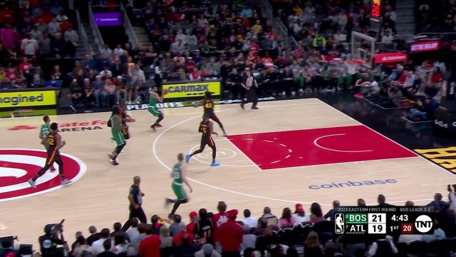 【2023年04月28日 凯尔特人vs老鹰集锦】三分技能包人手一个！布罗格登携手豪瑟外线架炮肆意轰筐