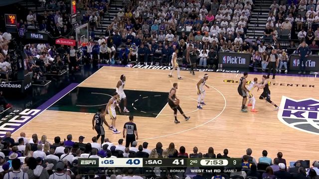 【2023年05月01日 勇士vs国王集锦】找到手感强势爆发！蒙克大空位三分一箭穿心