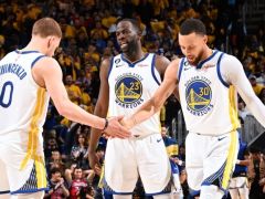 61+18+22！勇士三巨头锤爆湖人：汤神三分太准 库里20+12创神迹