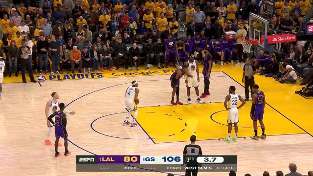 【2023年05月05日 湖人vs勇士集锦】管泽元解说金句：心已经飞回洛杉矶了 4090电脑已经安排上了