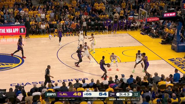 【2023年05月05日 湖人vs勇士集锦】我命由我不由天！浓眉旱地拔葱暴力补扣势大力沉