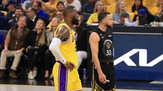 【2023年05月05日 湖人vs勇士集锦】勇士G2变阵！杰迈克尔格林首发出场 鲁尼生病替补出战