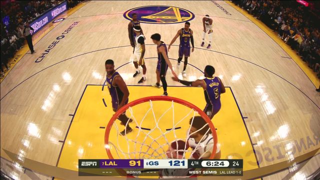 【2023年05月05日 湖人vs勇士集锦】湖人总经理面目呆滞 王嘉琦：这比赛输的也是没什么脾气了