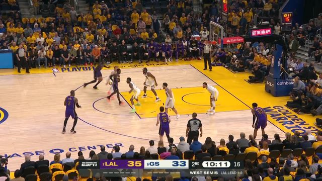 【2023年05月05日 湖人vs勇士集锦】有卢尼在就很安心！沈知渝：篮板之神，继续在线