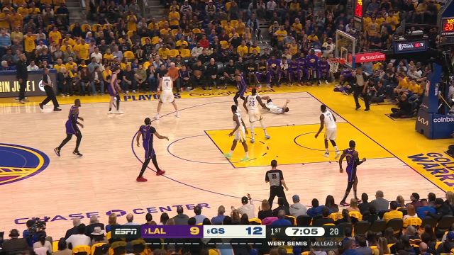 【2023年05月05日 湖人vs勇士集锦】湖人vs勇士精华回放 水花合砍50分扳平大比分