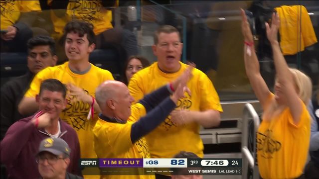 【2023年05月05日 湖人vs勇士集锦】王嘉琦：这是地域的火焰！克莱汤普森7个三分球打停洛杉矶湖人基本上是手起刀落杀人诛心