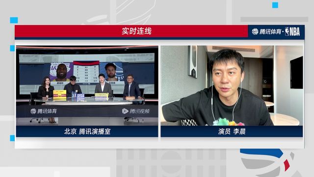 【2023年05月05日 湖人vs勇士集锦】采访李晨：湖人可能是总冠军 总和苏醒邓超一起打球赛