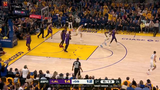 【2023年05月05日 湖人vs勇士集锦】终于等到你！汤神首次出手飚中三分