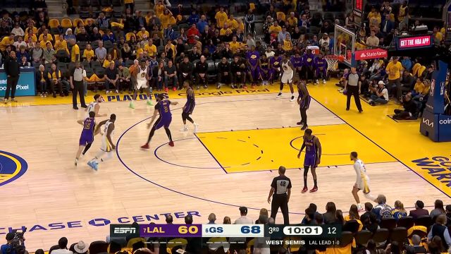 【2023年05月05日】NBA西部半决赛G2：湖人vs勇士中文解说全场回放