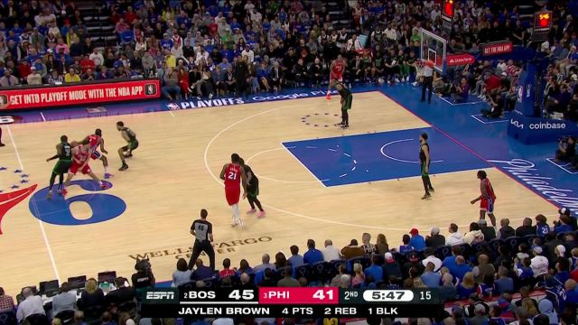 【2023年05月06日 凯尔特人vs76人集锦】大提士气的一球！ 哈登妙传塔克底角三分紧咬比分