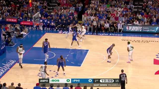 【2023年05月12日 凯尔特人vs76人集锦】梦幻开局！斯玛特三分无解率队13-3的攻击波打停76人