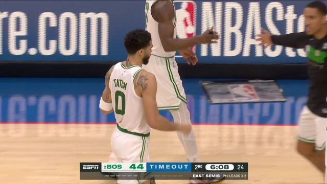 【2023年05月12日】NBA东部半决赛G6：凯尔特人vs76人第2节中文解说回放