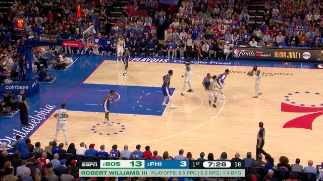 【2023年05月12日 凯尔特人vs76人集锦】葱花小饼吃个够！塔图姆空中接力助飞罗威双手灌筐