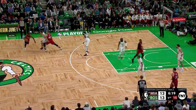 【2023年05月18日 热火vs凯尔特人集锦】热火绝对主心骨！巴特勒打满首节拿下12分