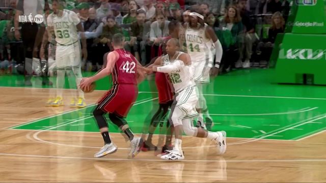 【2023年05月18日 热火vs凯尔特人集锦】霍福德抢断连线 塔图姆一骑绝尘飞天暴扣