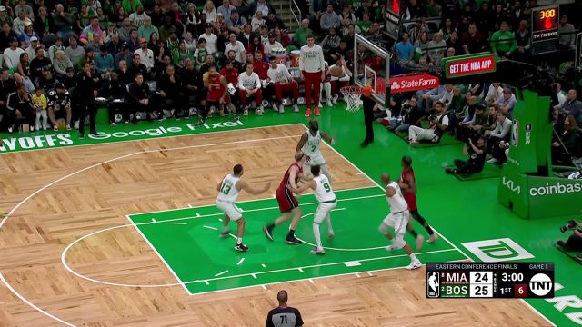 【2023年05月18日 热火vs凯尔特人集锦】胆大心细！马丁眼疾手快半路截胡抢断上篮一条龙