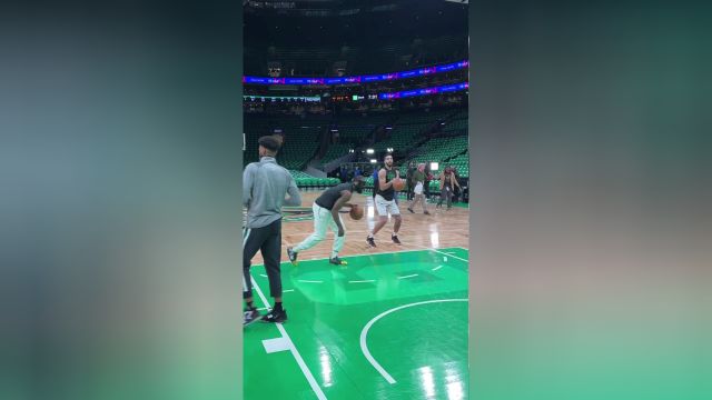 【2023年05月18日 热火vs凯尔特人集锦】反向库里 斯玛特赛前热身背投场外三分