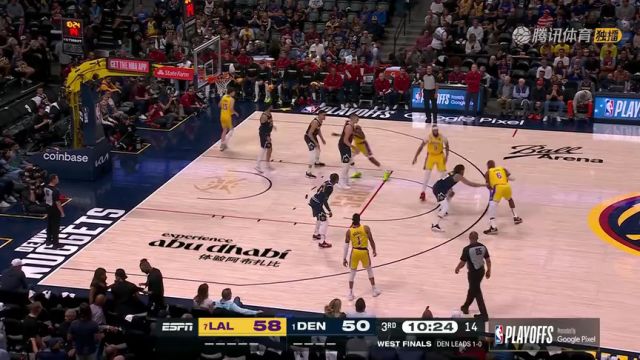 【2023年05月19日】NBA西部决赛G2：湖人vs掘金第3节英文原声回放