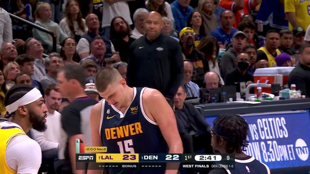 【2023年05月19日】NBA西部决赛G2：湖人vs掘金第1节中文解说回放