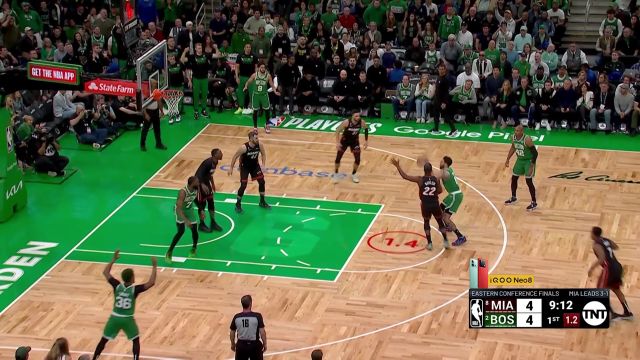 【2023年05月26日 热火vs凯尔特人集锦】斯马特倒地抢断 塔图姆硬刚防守强势上篮