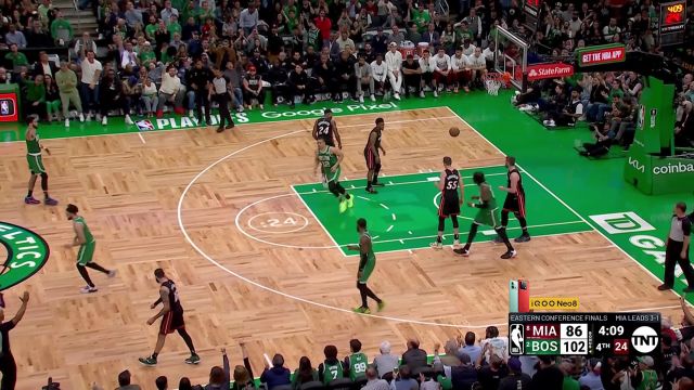 【2023年05月26日 热火vs凯尔特人集锦】塔图姆无私输送炮弹 怀特外线架炮三分入网