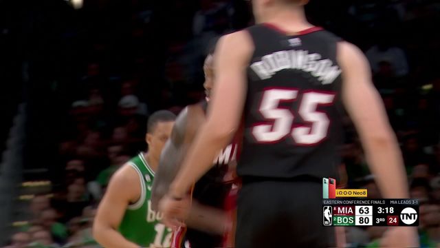 【2023年05月26日 热火vs凯尔特人集锦】平地起惊雷！海史密斯单手劈扣大提士气
