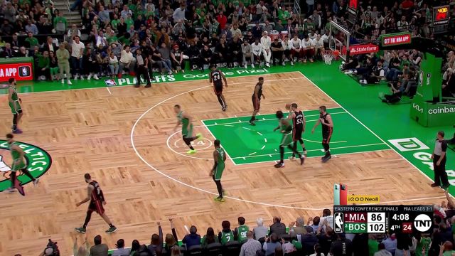 【2023年05月26日 热火vs凯尔特人集锦】怀特再中三分 王子星：今天在TD花园真正展开死亡双翼的是怀特