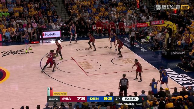 【2023年06月02日 热火vs掘金集锦】NBA总决赛G1 热火vs掘金全场回放