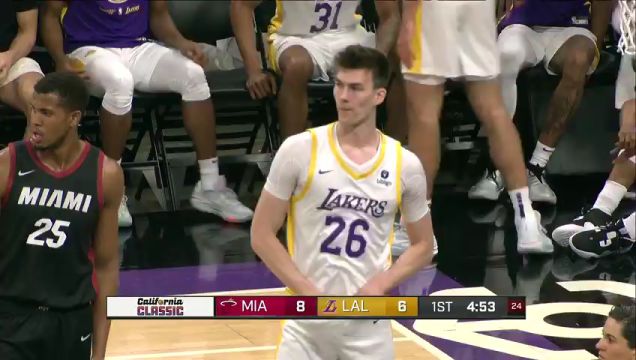 【2023年07月04日】热火vs湖人英文原声全场回放